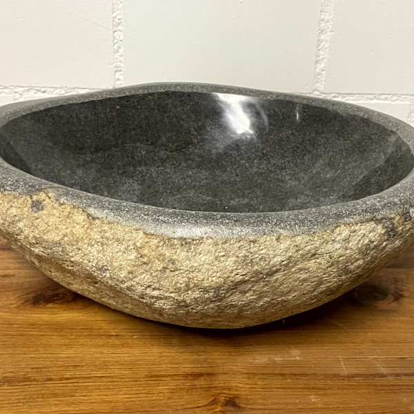 Flussstein Waschbecken A815 / 43x40